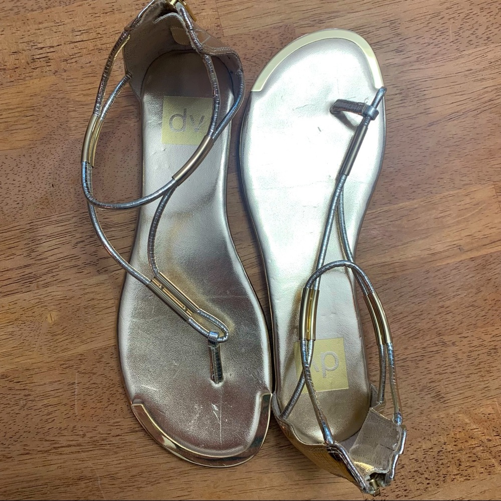 DV Gold New Sandals